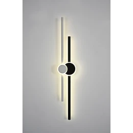 Настенный светильник MB 10927-800 White+Black (800*150,LED 3200K+6500K, 60W)