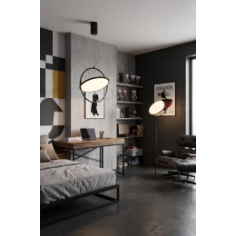 Торшер FL 11032-1 Black