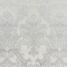 MS11106/Обои/Prisma/La Storia II/мотив дамаск св.серебро на жемчужном фоне к арт.MS11306,MS11206