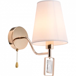 Бра светильник Rivoli Cristal 2095-401 настенный 1 х Е14 40 Вт классика с выключателем