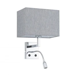 Бра Nowodvorski Hotel Mood Led Gray 11793