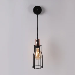 Бра Nowodvorski Workshop Black/Copper 6605