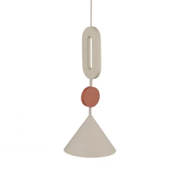 Подвесная люстра Nowodvorski Серия Drops (Дропс) Цвет Beige/Terracotta (Бежевый/Терракот) арт. 11192