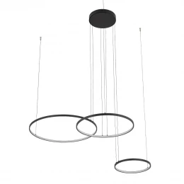 Подвесная люстра Nowodvorski Circolo Power Led Black (Cерия Circolo Power Led, Цвет Черный) арт. 11648
