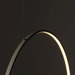 Подвесная люстра Nowodvorski Серия Circolo Led M (Чирколо Лед M) Цвет Silk Olive Шелковый оливковый) арт. 11401