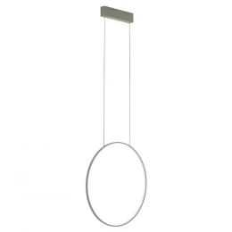 Подвесная люстра Nowodvorski Серия Circolo Led M (Чирколо Лед M) Цвет Silk Olive Шелковый оливковый) арт. 11401