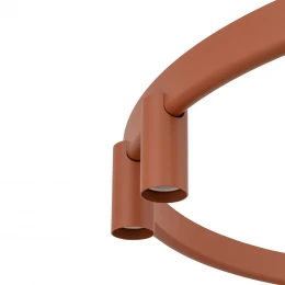 Подвесная люстра Nowodvorski Серия Fourty Round VII (Форти Раунд Севен) Цвет Terracotta (Терракот) арт. 12418