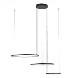 Подвесная люстра Nowodvorski Circolo Power Led Black (Cерия Circolo Power Led, Цвет Черный) арт. 11648