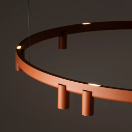 Подвесная люстра Nowodvorski Серия Fourty Round XI (Форти Раунд Севен) Цвет Terracotta (Терракот) арт. 12420