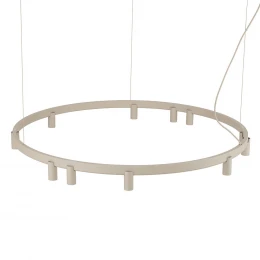 Подвесная люстра Nowodvorski Серия Fourty Round XI (Форти Раунд Севен) Цвет Beige (Бежевый) арт. 12287