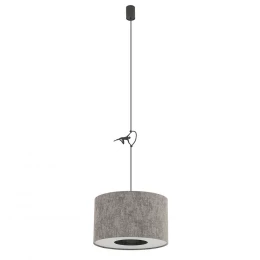 Подвесная люстра Nowodvorski Серия Lago S (Лаго S) Цвет Gray Серый) арт. 11673