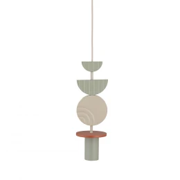Подвесная люстра Nowodvorski Серия Drops (Дропс) Цвет Sage green/Beige (Зеленый/Бежевый) арт. 11193
