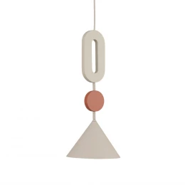 Подвесная люстра Nowodvorski Серия Drops (Дропс) Цвет Beige/Terracotta (Бежевый/Терракот) арт. 11192