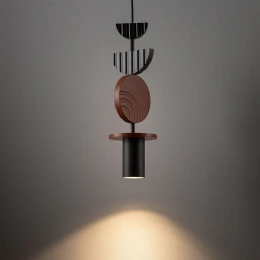 Подвесная люстра Nowodvorski Серия Drops (Дропс) Цвет Umbra gray/Terracotta (Темно-серый/Терракот) арт. 11196
