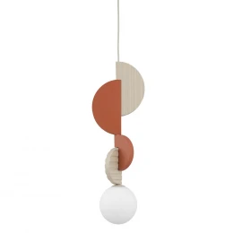 Подвесная люстра Nowodvorski Серия Drops (Дропс) Цвет Terracotta/Beige (Терракот/Бежевый) арт. 11194