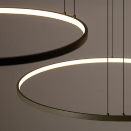 Подвесная люстра Nowodvorski Серия Circolo Led M (Чирколо Лед M) Цвет Silk Olive Шелковый оливковый) арт. 11398