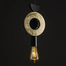 Подвесная люстра Nowodvorski Серия Drops Wood F (Дропс Вуд F) Цвет Gold Золото) арт. 11180