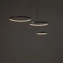 Подвесная люстра Nowodvorski Circolo Power Led Black (Cерия Circolo Power Led, Цвет Черный) арт. 11648