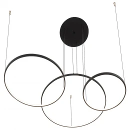 Подвесная люстра Nowodvorski Серия Circolo Led (Чирколо Лед) Цвет Black (Черный) арт. 10867