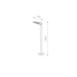 Люстра Crystal Lux TOMAS SP8 D650 BRASS