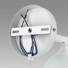 8095/1W MODERNI LN26 340 белый/белый металл, дерево/металл Бра Е27 1*60W 220V COLANGE