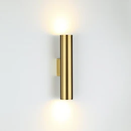 3833/2WA HIGHTECH ODL20 445 золотистый/металл Настенный светильник E27, LED max 7W 220V DARIO