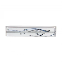 8326/6W MODERNI LN26 423 белый/зеленый, металл/текстиль/пластик Бра E14 LED 6*10W 220V GOFERA