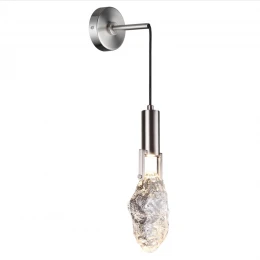 6696/5WL MIDCENT ODL24 239 Настенный светильник матовый никель/металл/стекло IP20 LED 5W 200Лм 3000K LIA
