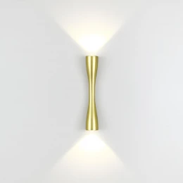 4292/10WL HIGHTECH ODL22 437 золотистый/металл Настенный светильник IP20 LED 10W 536Лм 3000K ANIKA
