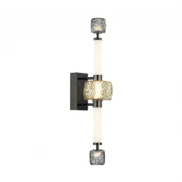 5427/28WL L-VISION ODL_EX24 000 черный хром/белый/дымчатый/коньячный/металл/стекло/акрил Бра LED 28W 3000K KLIFF