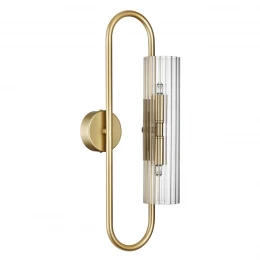 6560/2W SUSPENTIONI LN26 281 золотой/прозрачный/металл/стекло Бра G9 2*20W 220V TORONTO
