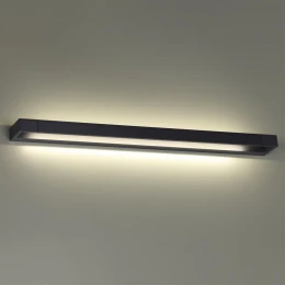 3888/24WB HIGHTECH ODL22 495 черный/металл Настенный поворотный светильник IP44 LED 24W 2430Лм 4000K ARNO