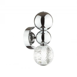 5007/4WL L-VISION ODL23 573 хром/прозрачный/металл/акрил Бра LED 4W 4000K 230Лм CRYSTAL