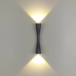 4291/10WL HIGHTECH ODL22 437 черный/металл Настенный светильник IP20 LED 10W 453Лм 3000K ANIKA