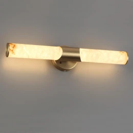 6672/12WL L-VISION ODL24 199 Настенный светильник латунь/металл/алебастр IP20 LED 12W 540Лм 3000K/4000K MARBELLA
