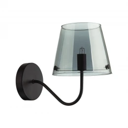 6570/1W MODERNI LN26 212 черный/дымчатый/металл/стекло Бра G9 1*20W 220V SMOKY