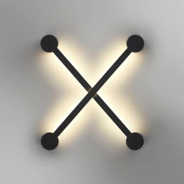 6667/12WL HIGHTECH ODL24 000 металл/черный Настенный гибкий светильник IP20 LED 12W 3000K STICH