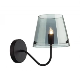 6570/1W MODERNI LN26 212 черный/дымчатый/металл/стекло Бра G9 1*20W 220V SMOKY