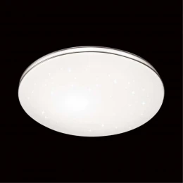 2051/DLN PALE SN 211 Светильник пластик/белый/хром LED 48Вт 3000/4000/6000K D410 IP43 CCT LEKA