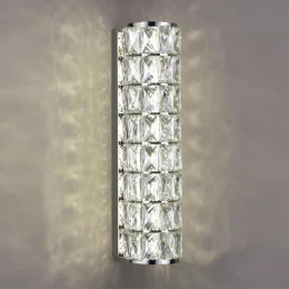 4927/8WL L-VISION ODL24 583 хром/металл/хрусталь Настенный светильник LED 8W 4000K 463Лм PANTA