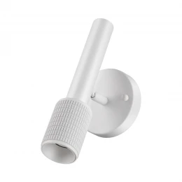 4239/1W HIGHTECH ODL21 321 белый/металл Настенный св-ник выкл на плафоне IP20 LED GU10 max 10W MEHARI