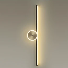 6601/18WL HIGHTECH ODL23 000 черный/античная бронза/металл Настенный св-к IP20 LED 18W 1080Лм 3000K STILO