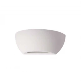 3551/1W HIGHTECH ODL18 431 белый гипсовый Настенный светильник IP20 E14 1*40W 220V GIPS