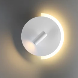 5687/8WL LEDIO LN23 000 белый Бра LED 8W 3000K 480Лм 220V LIBRA