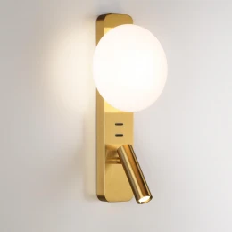 7050/5WL HIGHTECH ODL25 473 металл/металл бронза Настенный светильник IP20 LED 1*5W + 1*3W ALBERGO
