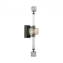 5427/28WL L-VISION ODL_EX24 000 черный хром/белый/дымчатый/коньячный/металл/стекло/акрил Бра LED 28W 3000K KLIFF