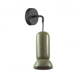 5054/1WB PENDANT ODL24 379 черный/зеленый/металл/керамика Бра GU10 LED 4W KERAMA