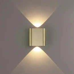 7107/2WL HIGHTECH ODL26 441 Настенный светильник бронза/металл IP20 LED 2W 3000K 220V MAGNUM