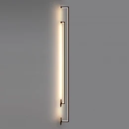 7022/14WL HIGHTECH ODL25 267 Настенный встраиваем. светильник металл/акрил IP20 LED 3000K 220V TEO