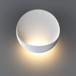 7005/7WL HIGHTECH ODL25 297 Настенный светильник белый ice crack/акрил IP44 LED 7W 347Лм 3000K CRI > 90 VELA